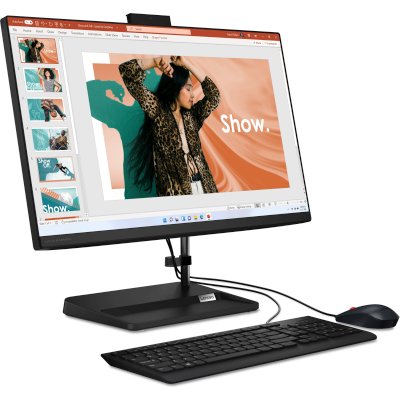 моноблок Lenovo IdeaCentre 3 24IAP7 F0GH018GRK Черный