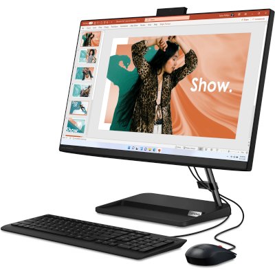 моноблок Lenovo IdeaCentre 3 24IAP7 F0GH018GRK Черный