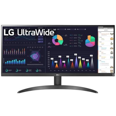 монитор LG UltraWide 29WQ500-B Черный