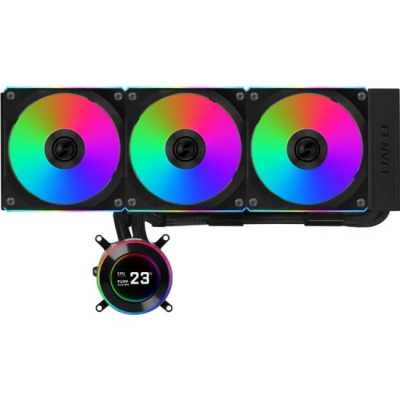 система водяного охлаждения Lian Li HydroShift II LCD-C 360CL ARGB Black Черный