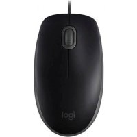 мышь Logitech B110 Silent Black 910-005508 Черный