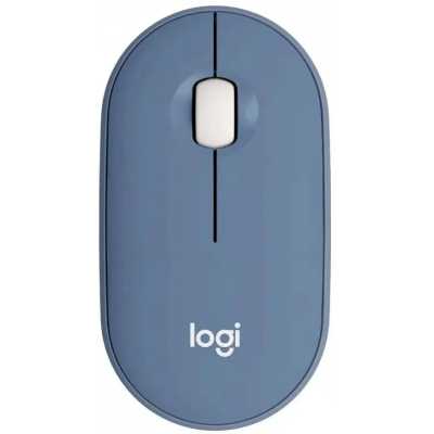 мышь Logitech Pebble M350 Blue 910-006753 Голубой