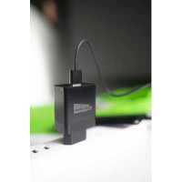 сетевое зарядное устройство More choice NC52QCm Black Черный