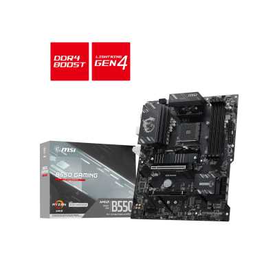 материнская плата MSI B550 Gaming Черный
