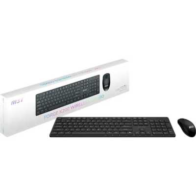клавиатура MSI Forge K200 W Combo Черный