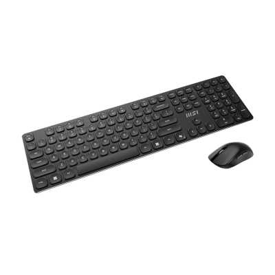 комплект клавиатура и мышь MSI Forge K210 Combo Black Черный