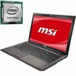 ноутбук MSI GE620DX-437 Коричневый