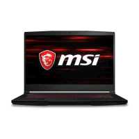 ноутбук MSI Thin GF63 10UC-421RU Черный