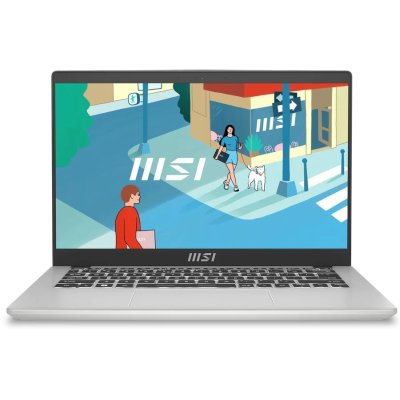 ноутбук MSI Modern 14 C13M-1088RU Серебристый