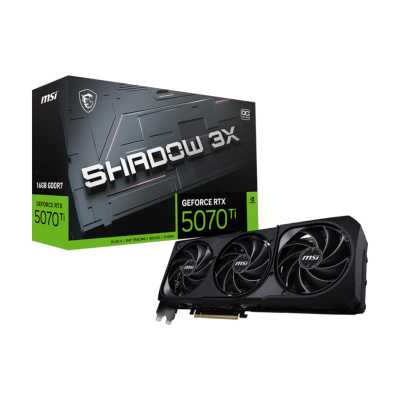 видеокарта MSI nVidia GeForce RTX 5070 Ti 16G Shadow 3X OC