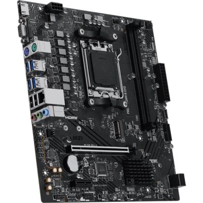 материнская плата MSI Pro A620AM-B Evo Черный
