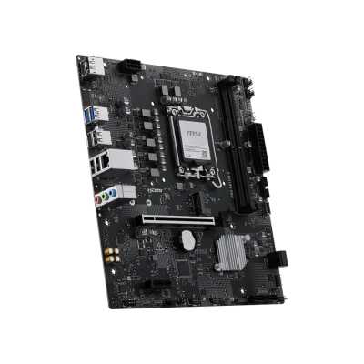 материнская плата MSI Pro H810M-E Черный