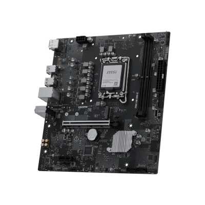 материнская плата MSI Pro H810M-E Черный