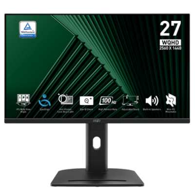 монитор MSI Pro MP275QPG Черный