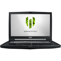 ноутбук MSI WT75 9SL-101 Черный