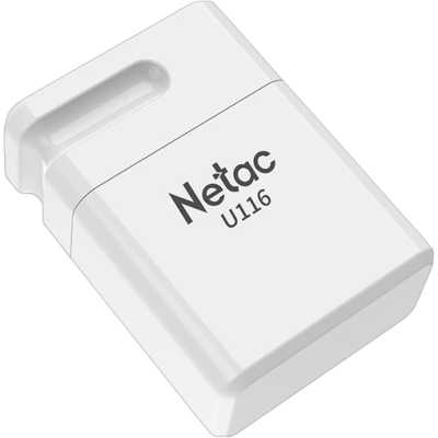 флешка Netac 16GB NT03U116N-016G-32WH Белый