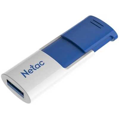 флешка Netac 16GB NT03U182N-016G-32BL Белый, синий