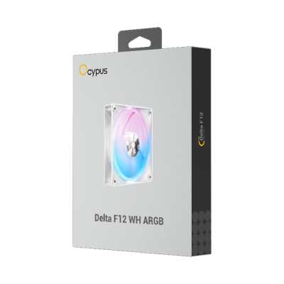 кулер Ocypus Delta F12 White ARGB