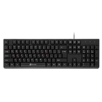 клавиатура Oklick 100M HW3 Black Черный
