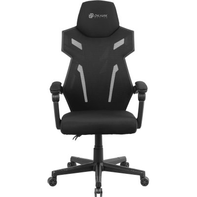 игровое кресло Oklick 111G Black черный
