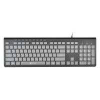 клавиатура Oklick 480M Black-Grey Черный-серый