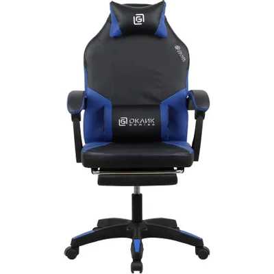 игровое кресло Oklick Cooldown Black/Blue черно-синий