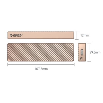 корпус для SSD Orico ORICO-M212C3-G2-RG-BP