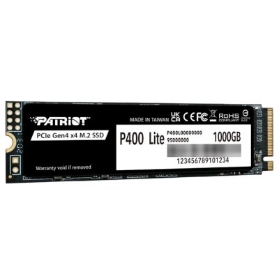 SSD диск Patriot P400 Lite 1Tb P400LP1KGM28H Черный