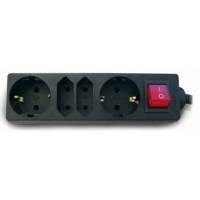 сетевой фильтр PC PET AP02009-5-BK черный