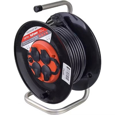 сетевой фильтр Perfeo RU Power PF_B4678 черный, красный