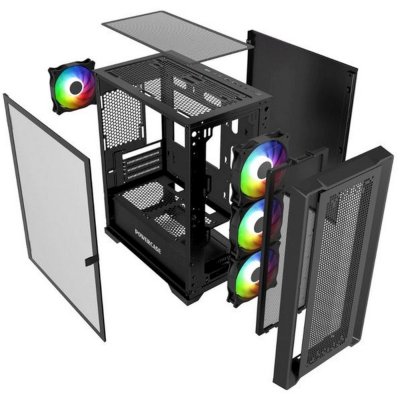 корпус PowerCase ByteFlow Micro Black