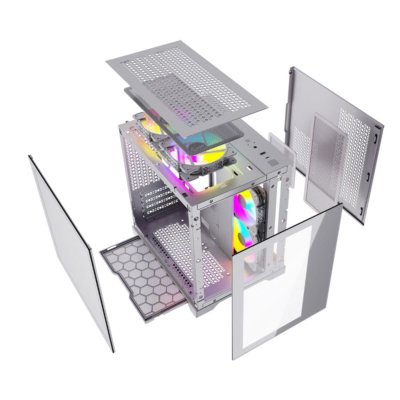 корпус PowerCase Vision Micro White