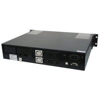 ИБП PowerCom King Pro RM KIN-2200AP LCD Черный