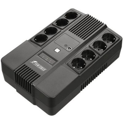 ИБП PowerMan Brick 850 Plus Черный