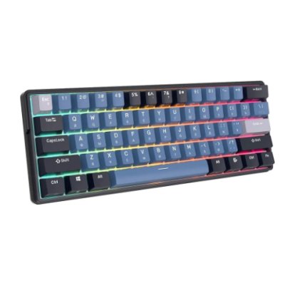 клавиатура Royal Kludge RK61Plus 6935280818257 Черный-синий