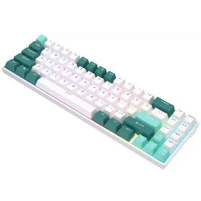 клавиатура Royal Kludge RK71 X003DL34QB Белый-зеленый