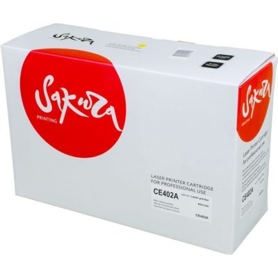 картридж Sakura SACE402A желтый
