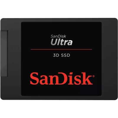 SSD диск SanDisk Ultra 3D 2Tb SDSSDH3-2T00-G26 Черный
