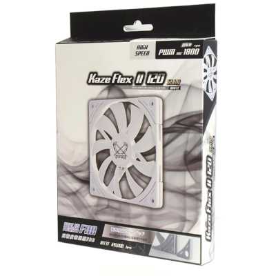 кулер Scythe Kaze Flex II 120 Slim White KFS1215FD18W-P