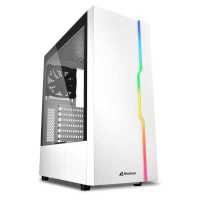 корпус Sharkoon RGB Slider White