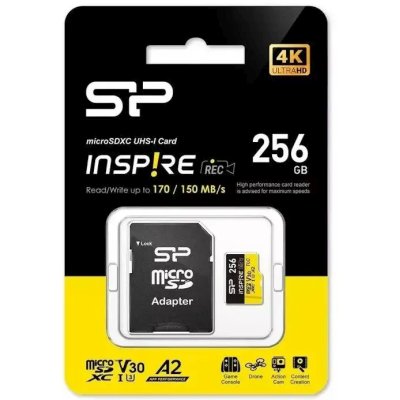 карта памяти Silicon Power 256GB SP256GBSTXLA2V1NSP