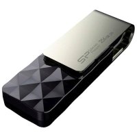 флешка Silicon Power 256GB SP256GBUF3B30V1K Черный, серый
