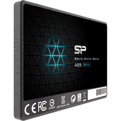 SSD диск Silicon Power A55 4Tb SP004TBSS3A55S25 Черный