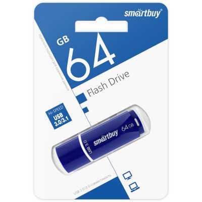 флешка SmartBuy 64GB SB64GBCRW-Bl Фиолетовый