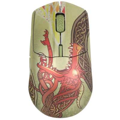 мышь SteelSeries CS2 Dragon Lore Edition M-00019 Золотистый с рисунком