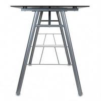 стол компьютерный Бюрократ GD-012/Black