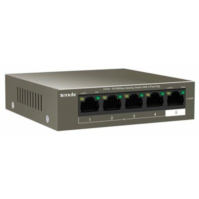 коммутатор Tenda TEF1105P-4-63W