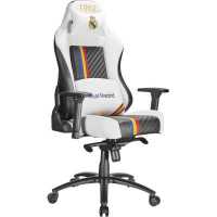 игровое кресло Tesoro Real Madrid White-Black белый - черный