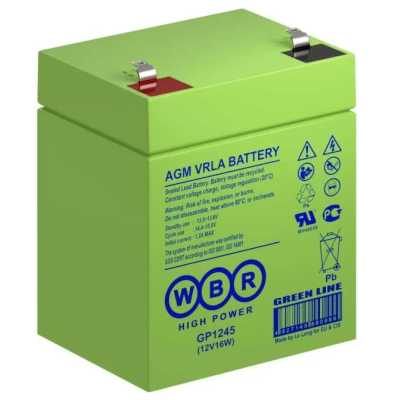 батарея для UPS WBR GP1245 12V16W