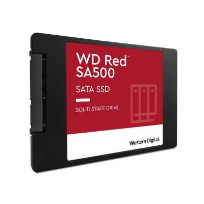 SSD диск WD Red SA500 2Tb WDS200T2R0A Красный, чёрный